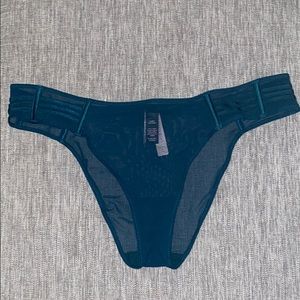 BNWT Sexy Victoria’s Secret Cheeky sheer Emerald